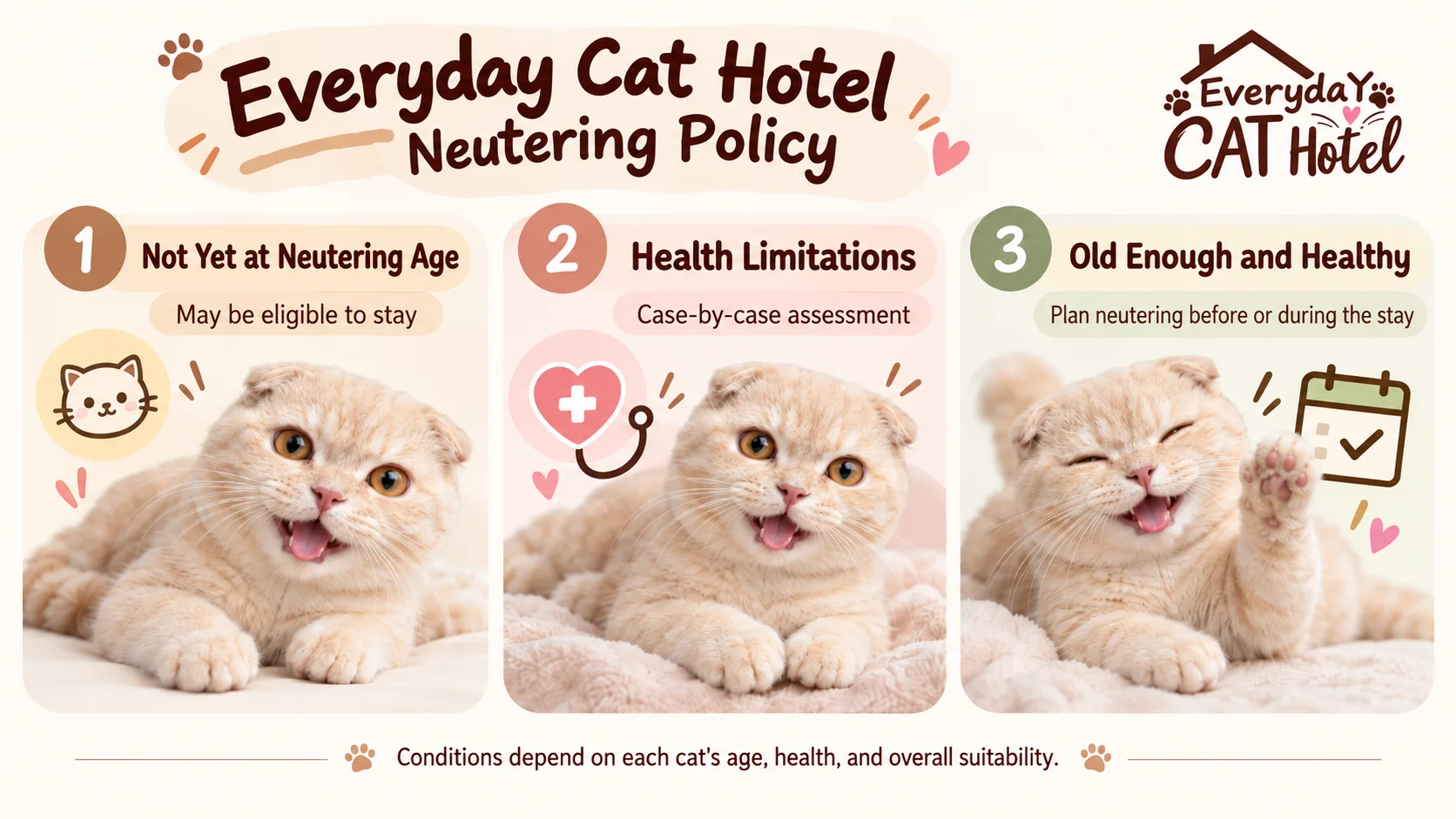Can an Unneutered or Unspayed Cat Stay at a Cat Hotel?