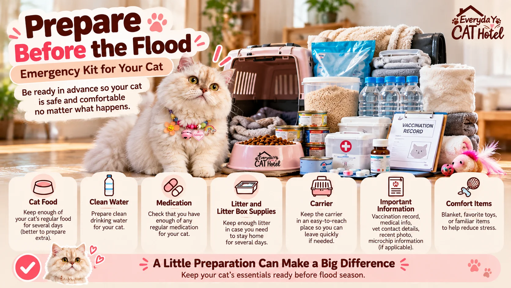 Flooding and Cat Boarding: Why You Should Plan Before the Water Arrives